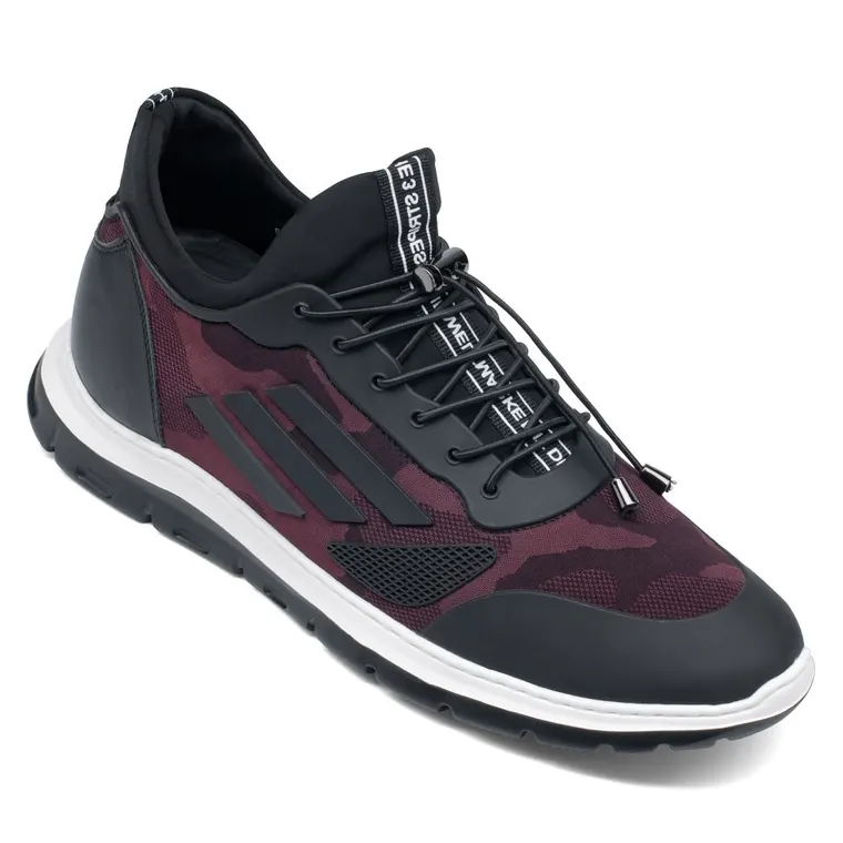 Height Increasing Sports Shoes - Sneaker with Hidden Heel - Elevator Sneakers For Men 7CM / 2.76 Inches