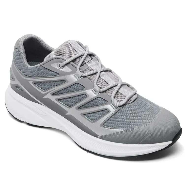 Elevator Sneakers For Men | Grey Mesh Lightweight Sneakers 7CM / 2.76 Inches