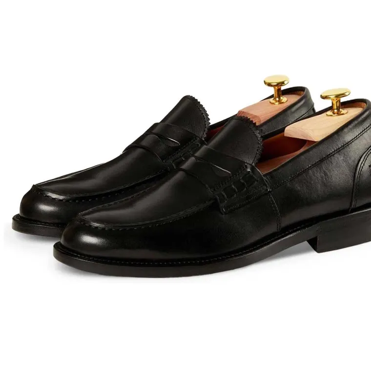 tall men shoes - height increase footwear - Handmade boutique men's shoes loafers 6 CM / 2.36 Inches (No Shoe Last)