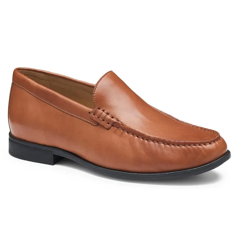 Height Increasing Shoes For Men | Cognac Leather Loafers 5 CM / 1.95 Inches