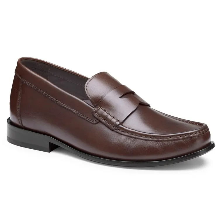 Height Enhancing Shoes For Men | Mahogany Leather Penny Loafers 5 CM / 1.95 Inches
