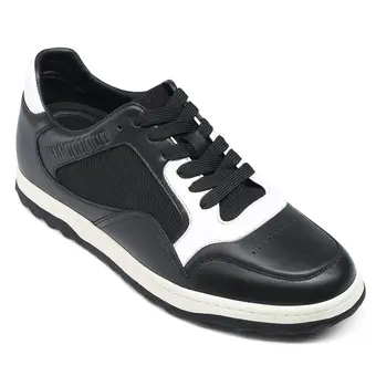 Mens Shoes Taller - Sneakers That Make You Taller Men - Black Stylish Sneakers 5 CM / 1.95 Inches