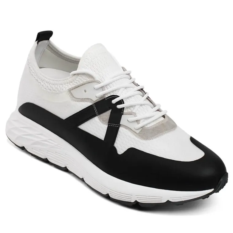 (Only ship to the USA) Breathable Knit Sneakers that Add Height 3.15 Inches / 8 CM