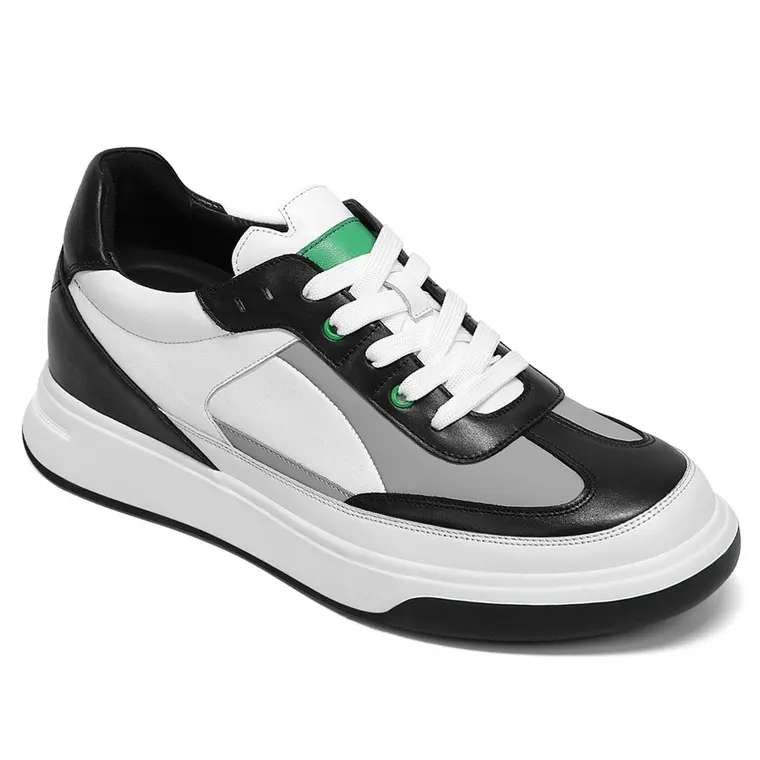 Elevator Shoes For Men - Multicolor Casual Shoes That Make You Taller 8CM