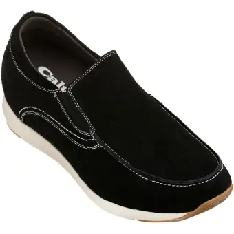 CALTO - G4903 - 2.8 Inches Taller (Nubuck Black) - Super Lightweight