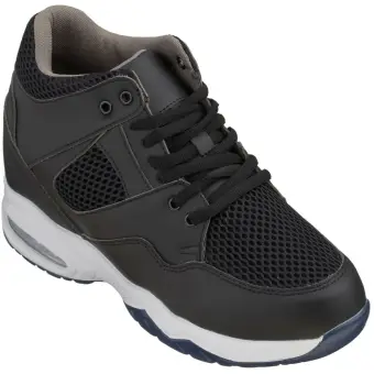 CALTO Black Elevator Sneakers - 3.4 Inches - H329082