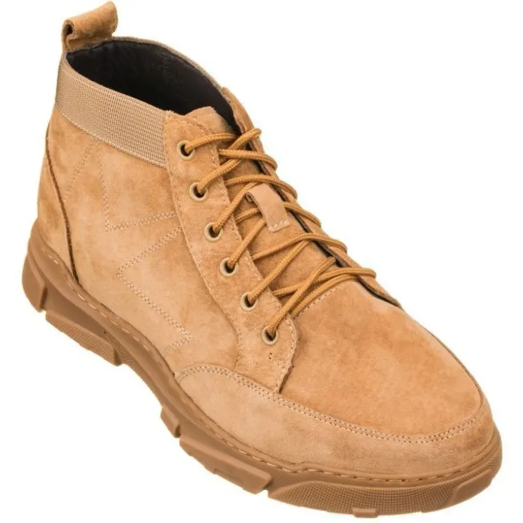 CALTO - K50131 - 2.9 Inches Taller (Nubuck Desert Tan)