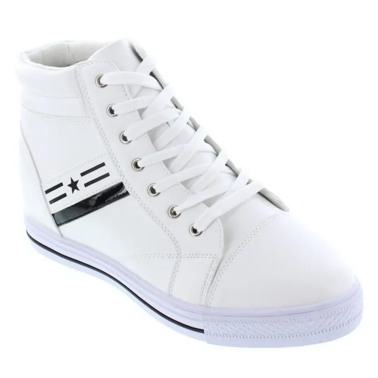 CALDEN High-Top Elevator Sneakers - Three Inches - K107222