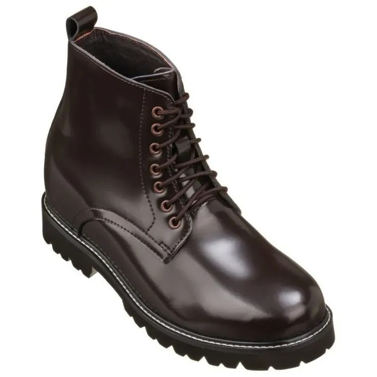 CALTO - K8711 - 3.3 Inches Taller (Dark Brown)
