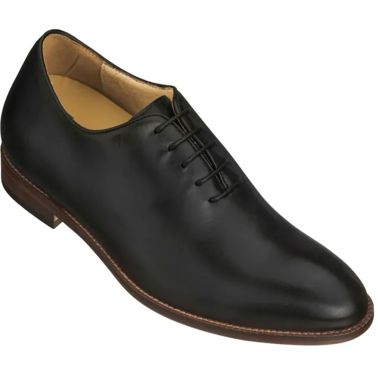 TOTO - S3001 - 2.6 Inches Taller (Black) Wholecut w/ Leather Sole