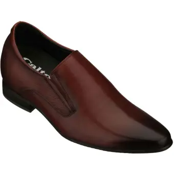 CALTO - Y5531 - 3 Inches Taller (Cordovan Dark Brown) - Lightweight