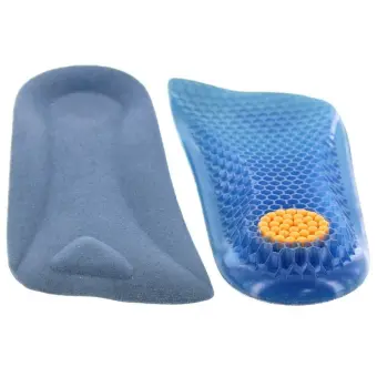 Women's Silicon Gel Shoe Lift Insoles - 0.5 Inches - W107