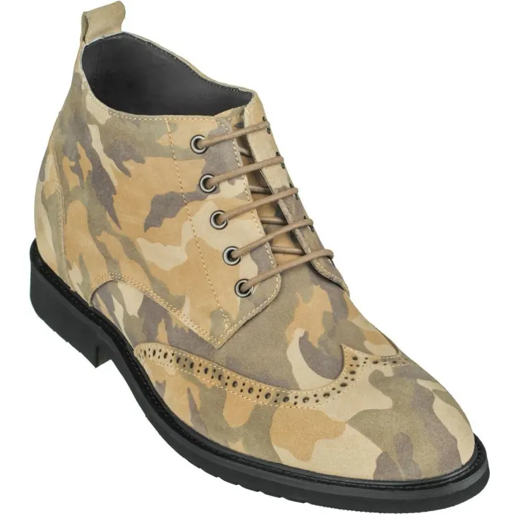 CALTO - S3650 - 3.0 Inches Taller (Camo Brown) - Lightweight