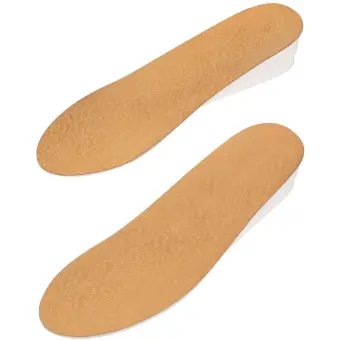 Natural Sheepskin Leather Adjustable Height Increase Elevator Insoles - Adjustable 3.8 cm | 1.5 inch Taller - IK306