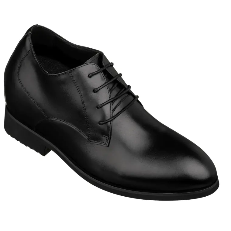 TOTO - K8007 - 3.6 Inches Taller (Black) - Dress Oxford