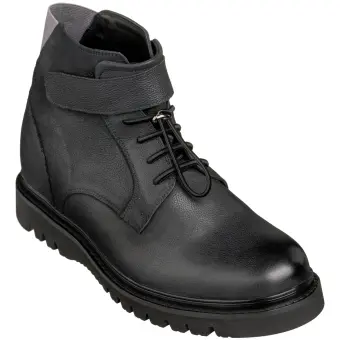 CALTO - K83116 - 3.2 Inches Taller (Dark Blue) - Casual Boots