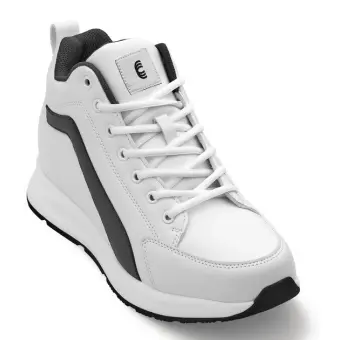 CALTO - S23305 - 3.2 Inches Taller (White) - Sneakers