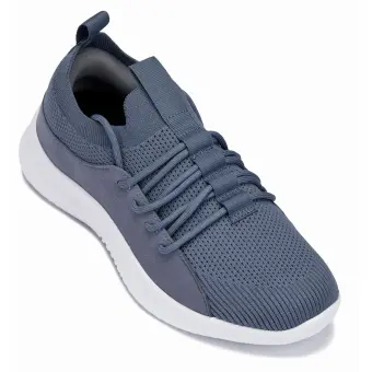 CALTO - Q133 - 2.4 Inches Taller (Light Slate Gray/White Sole) - Ultra Lightweight Sneakers