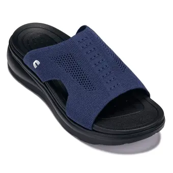 CALTO - X1659 - 2 Inches Taller (Black/Knitted Navy)