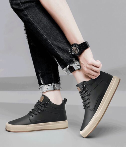 Men's Shoes British Fashion Casual Invisible Height-increasing Shoes - Image 10