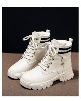 Fashionable Thick Bottom Inner Increase Martin Boots