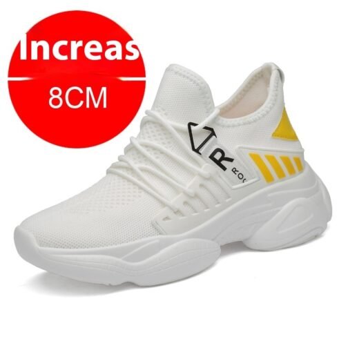 Elevator Men's Fashion Heel Lifed Sports Casual Shoes - Image 9