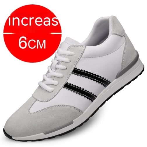 Breathable Casual Skateboard Shoes Trendy White Shoes Sports - Image 3